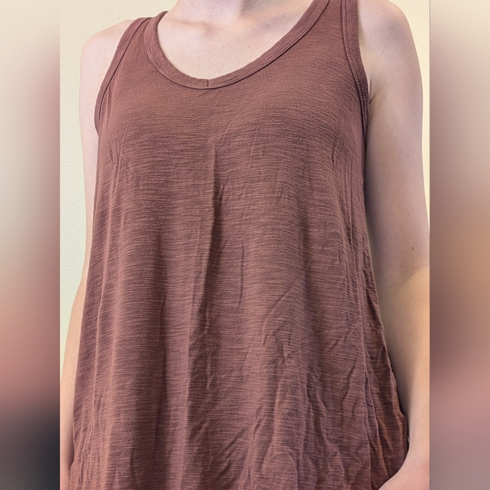 Luxe Maroon Tank (Old Navy)
